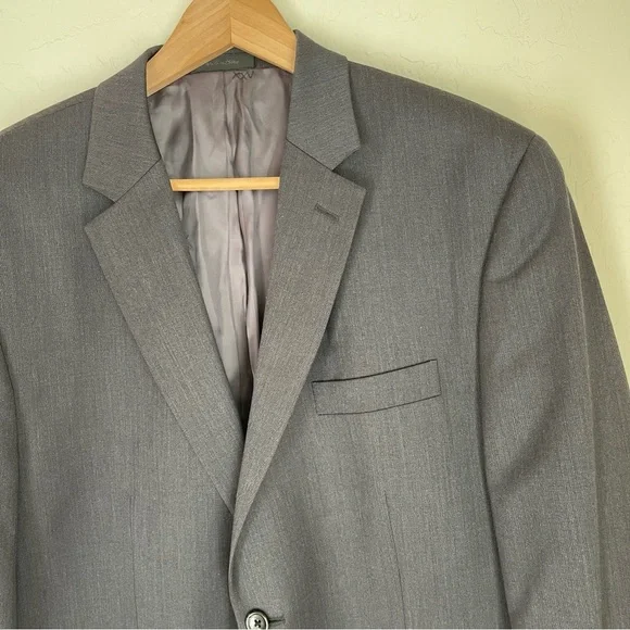 Michael Michael Kors Two Button 100% Wool Blazer/‎ Sport Jacket Size: 44R